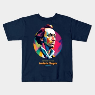 Frederic Chopin wpap Kids T-Shirt